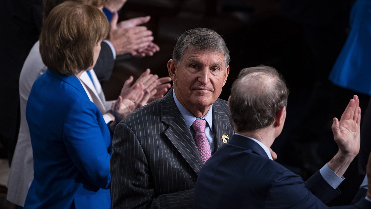 Joe Manchin at Capitol