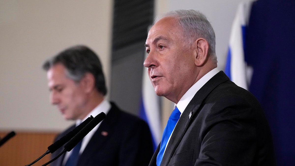 Netanyahu holds press conference with Blinken in Israel