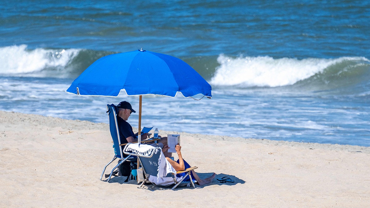 President Biden spotted on vacation at the beach