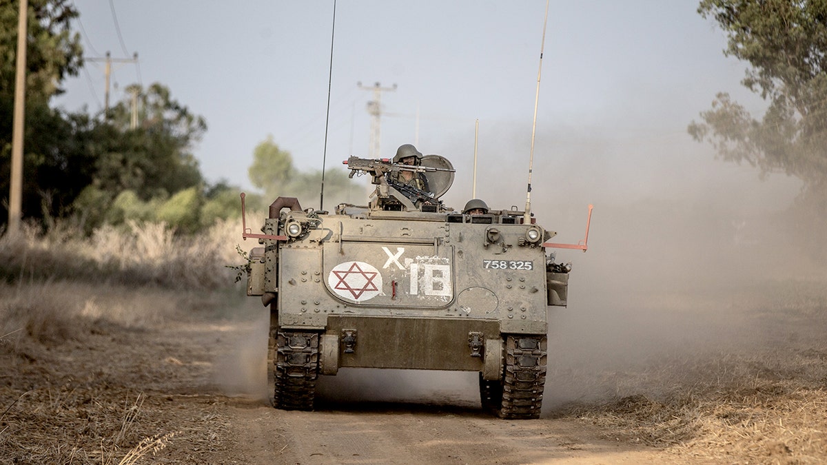 Israeli defense force tank
