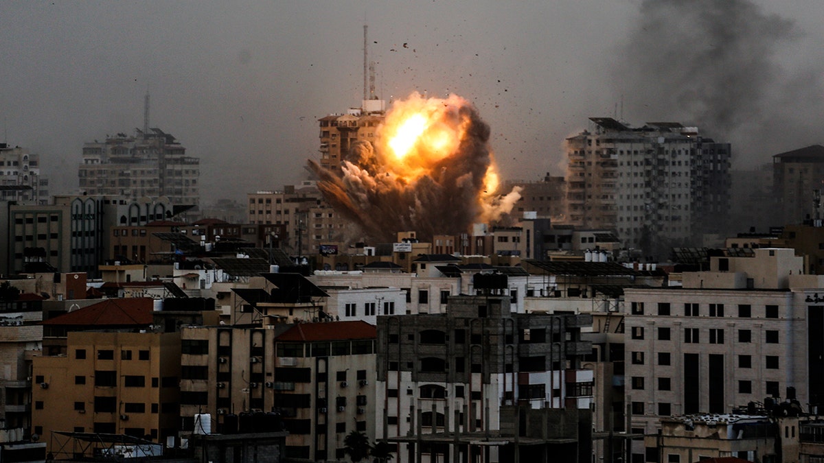 Airstrike in Gaza City