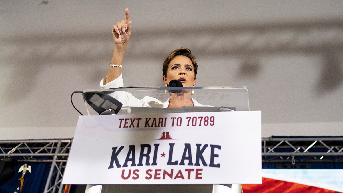 Republican Arizona Senate candidate Kari Lake