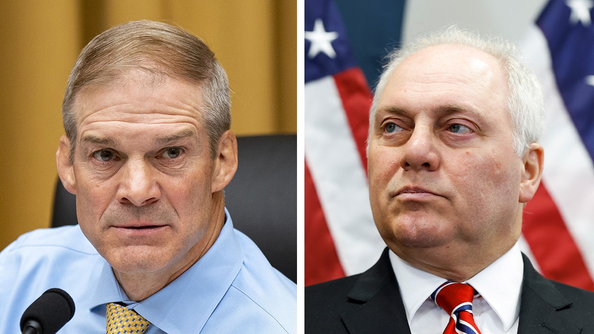 Jim Jordan, left, and Steve Scalise split image