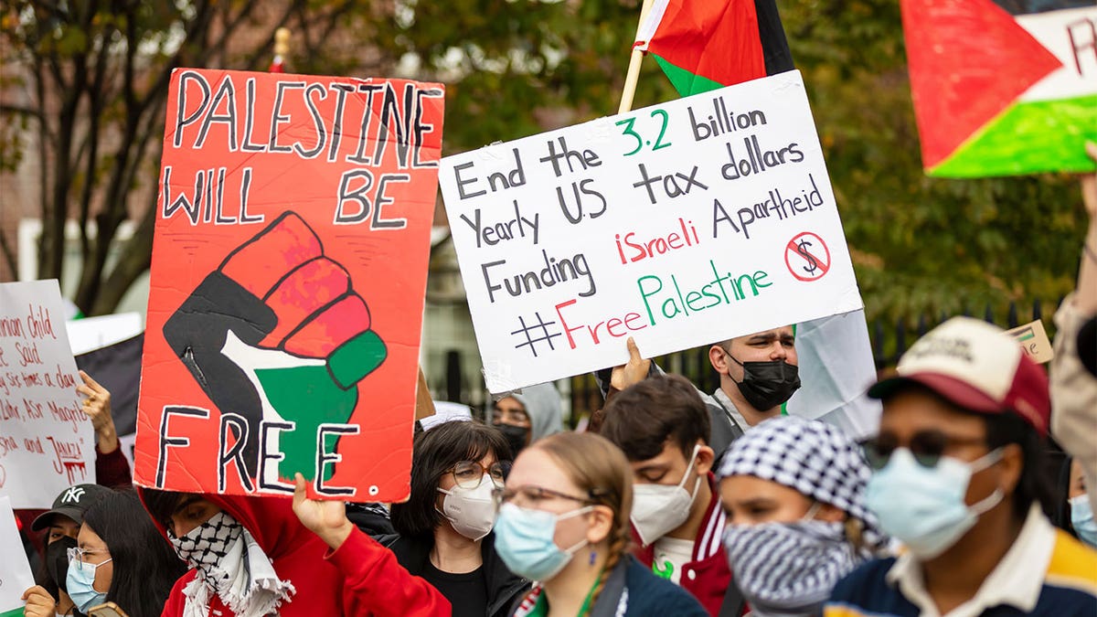 Anti-Israel protest, Brooklyn College
