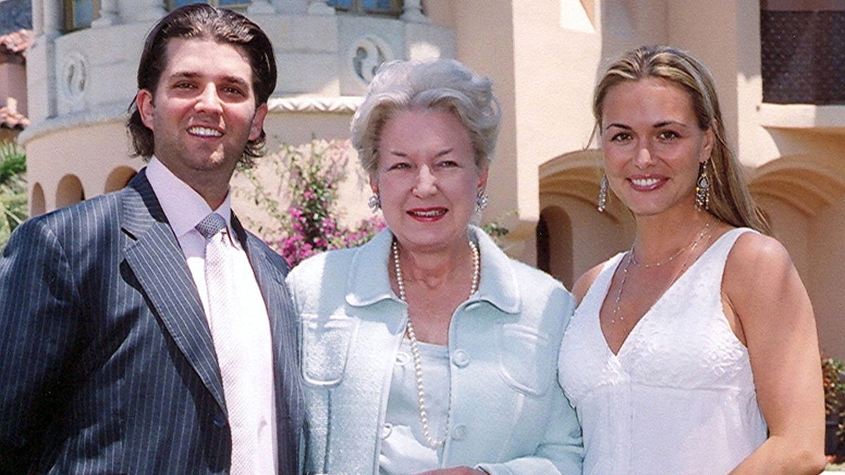 Donald Trump Jr and Maryanne Trump Barry