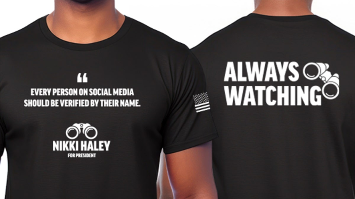 DeSantis campaign merch mocking Haley