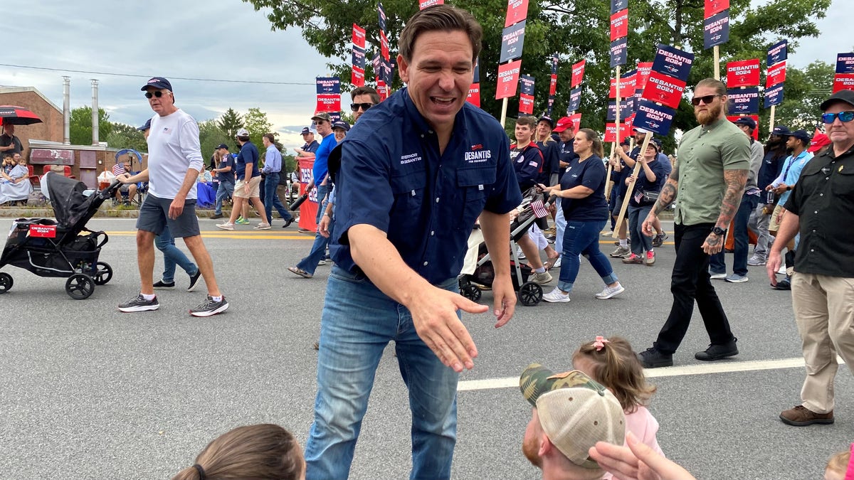 Ron DeSantis returns to the campaign trail in the crucial early voting state of New Hampshire