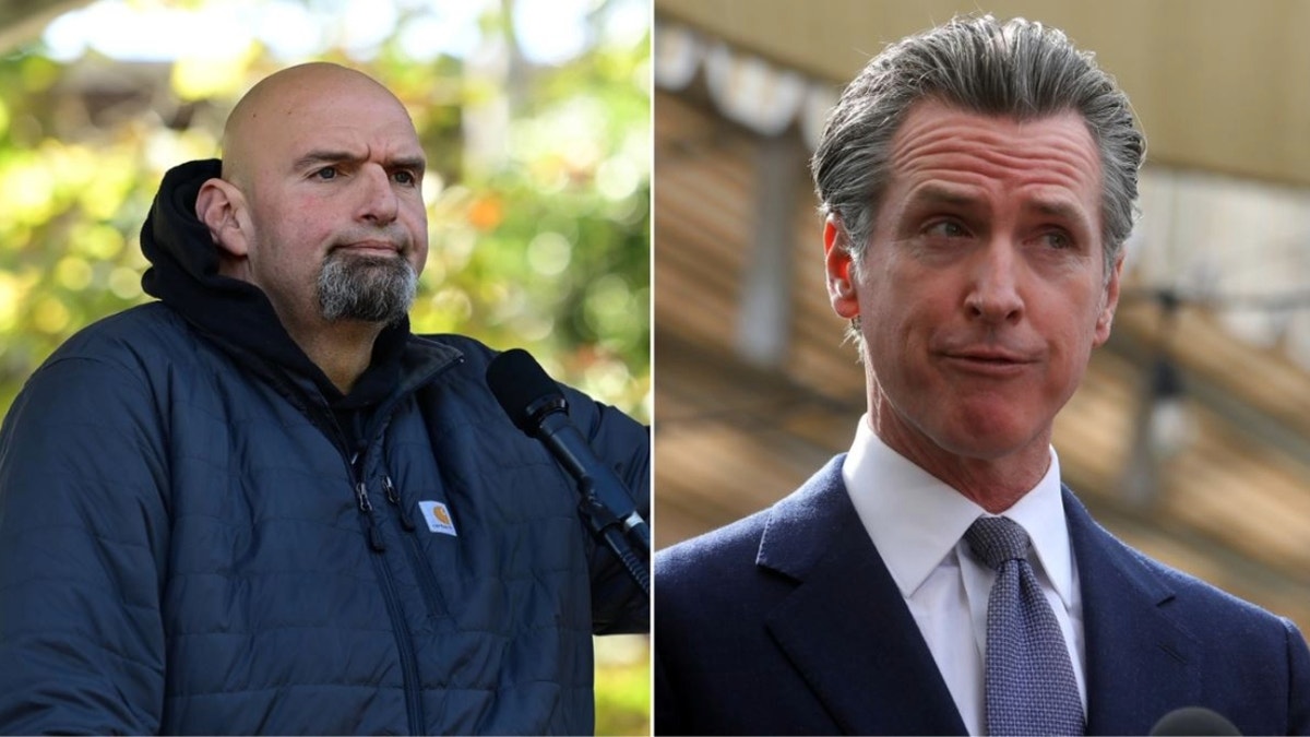 Newsom and Fetterman