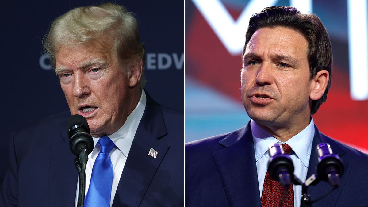 Trump and DeSantis