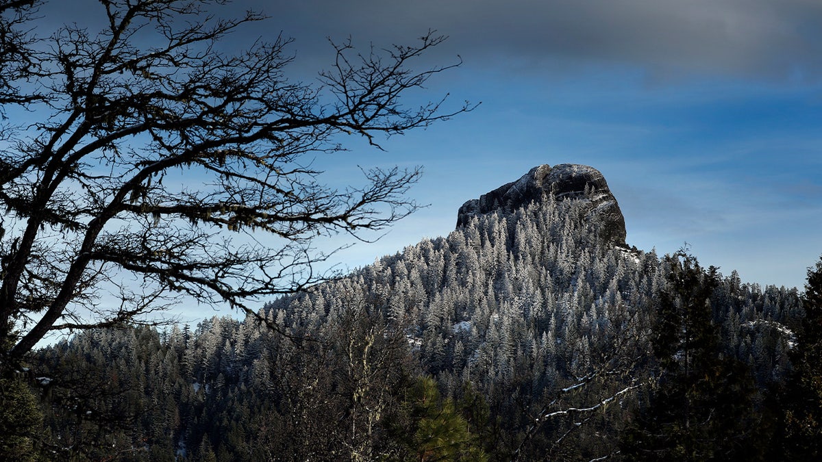 Pilot Rock in the Cascade-Siskiyou National Monument outside of Ashland, Ore., on Tuesday, February 20, 2018. The monument, expanded in the final year of the Obama administration, but under the Trump administration, the park is at risk of being reduced and once-protected land opened to lumber harvesting and motorized vehicles. (Photo by Carlos Avila Gonzalez/San Francisco Chronicle via Getty Images)