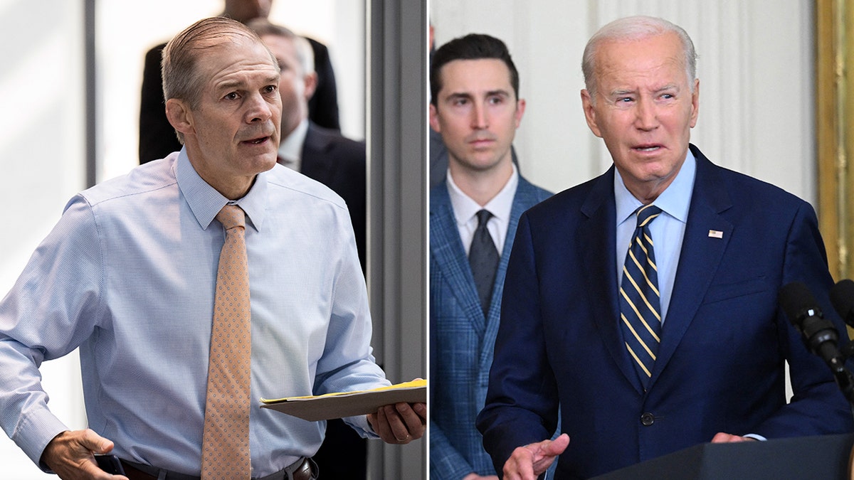 Jim Jordan, Joe Biden