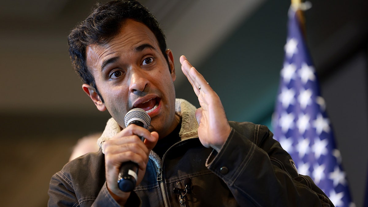 Republican presidential candidate businessman Vivek Ramaswamy