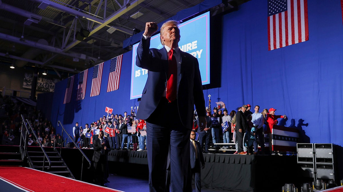 Trump at New Hampshire rally