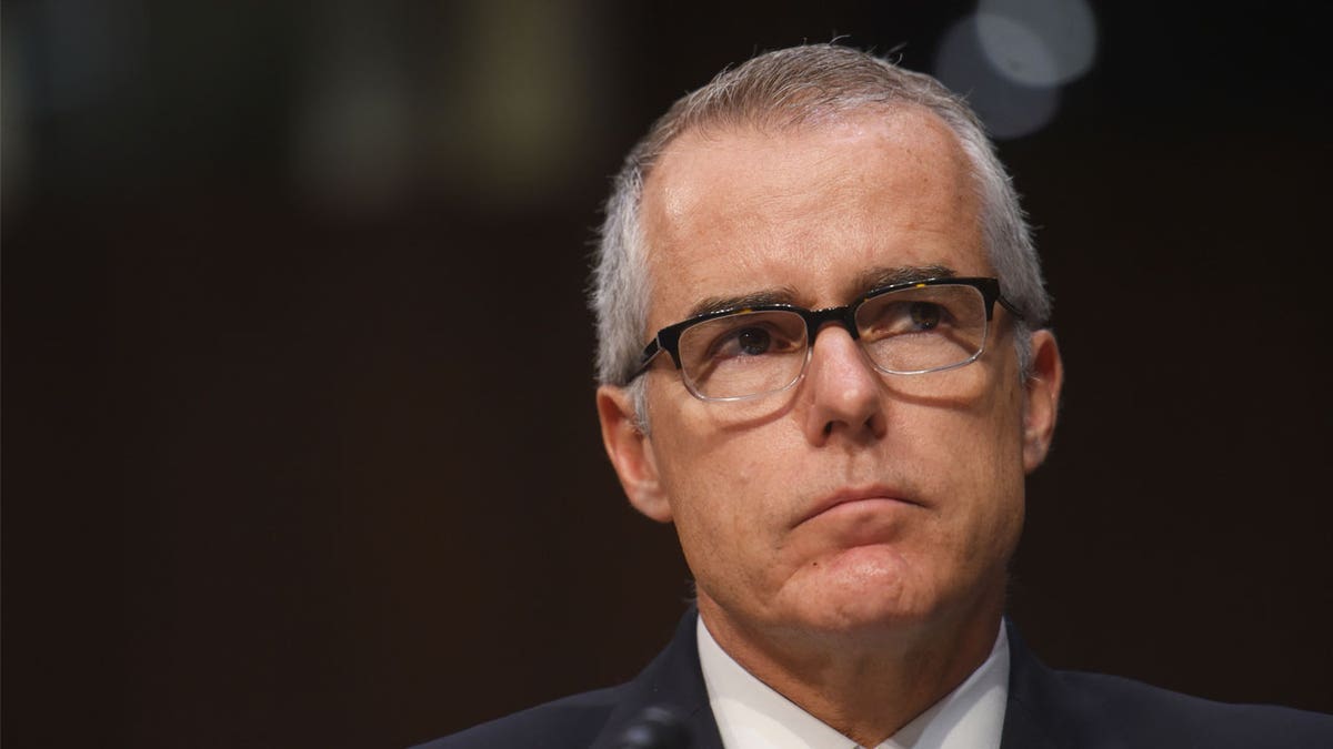 Andrew McCabe at hearing