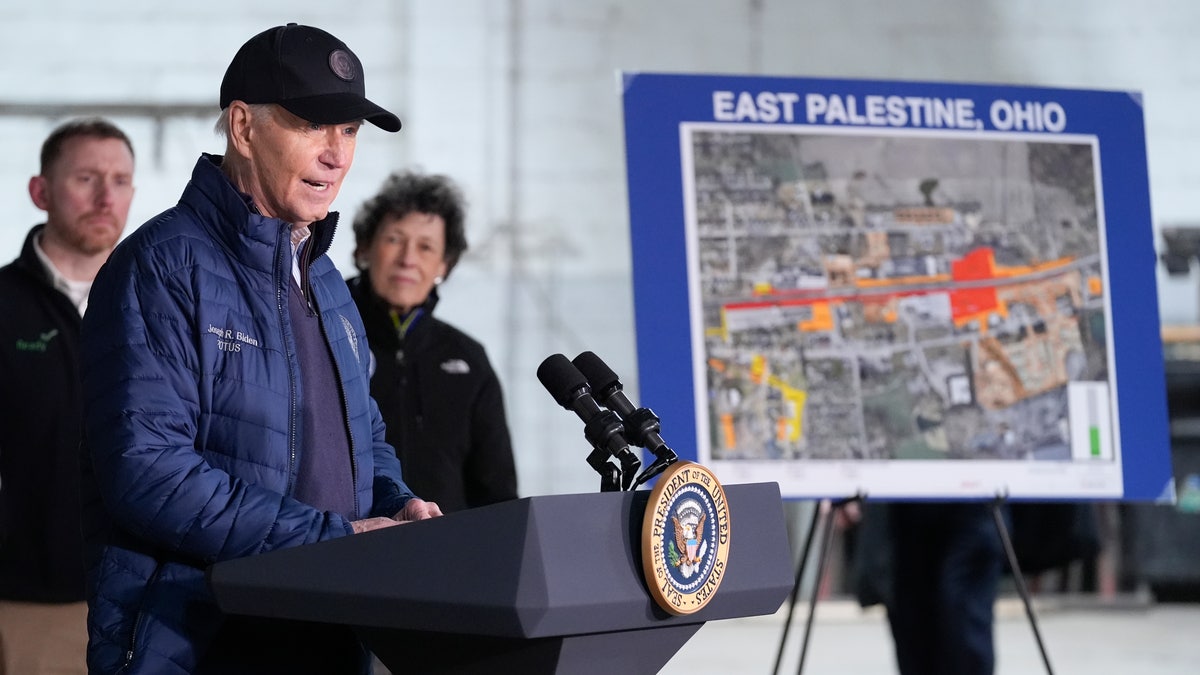 Biden speaks in East Palestine