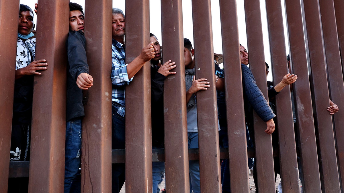 Migrants trying to enter the U.S. at the southern border