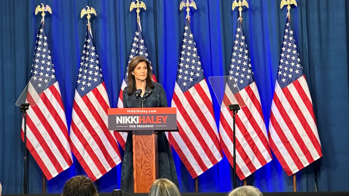 Haley reiterates she's staying in the 2024 GOP presidential race, in a major speech in South Carolina ahead of the GOP presidential primary