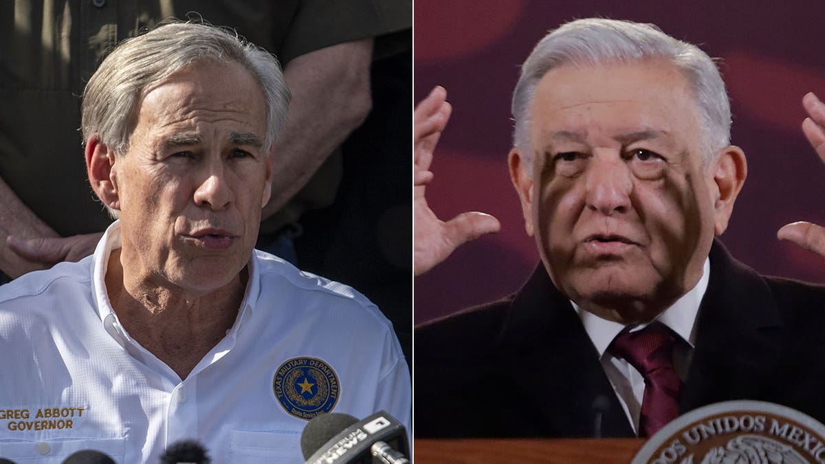 Abbott and Obrador split image