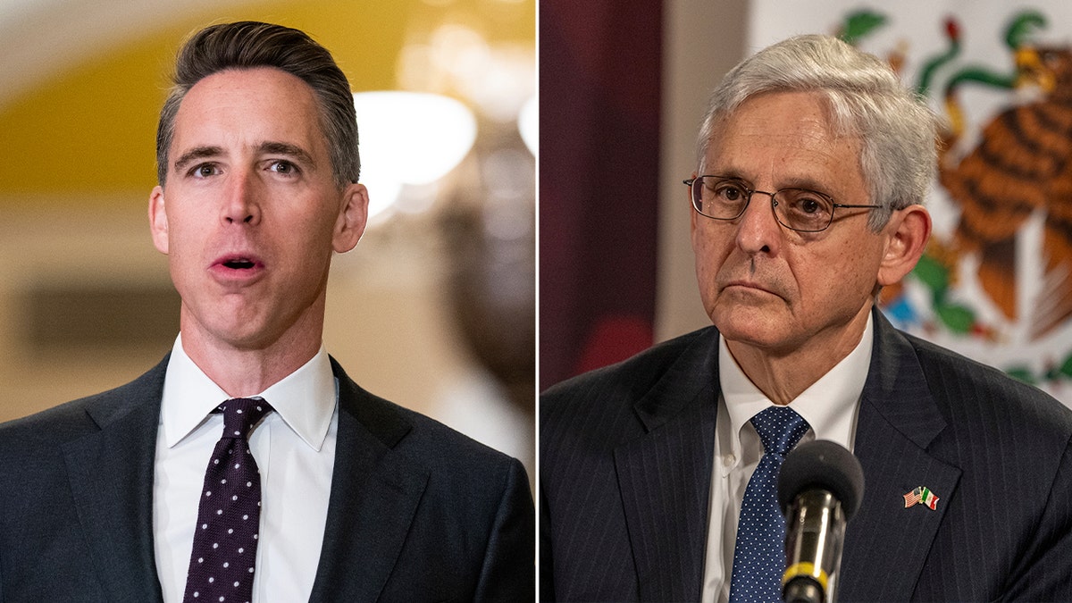 Hawley and Garland split image