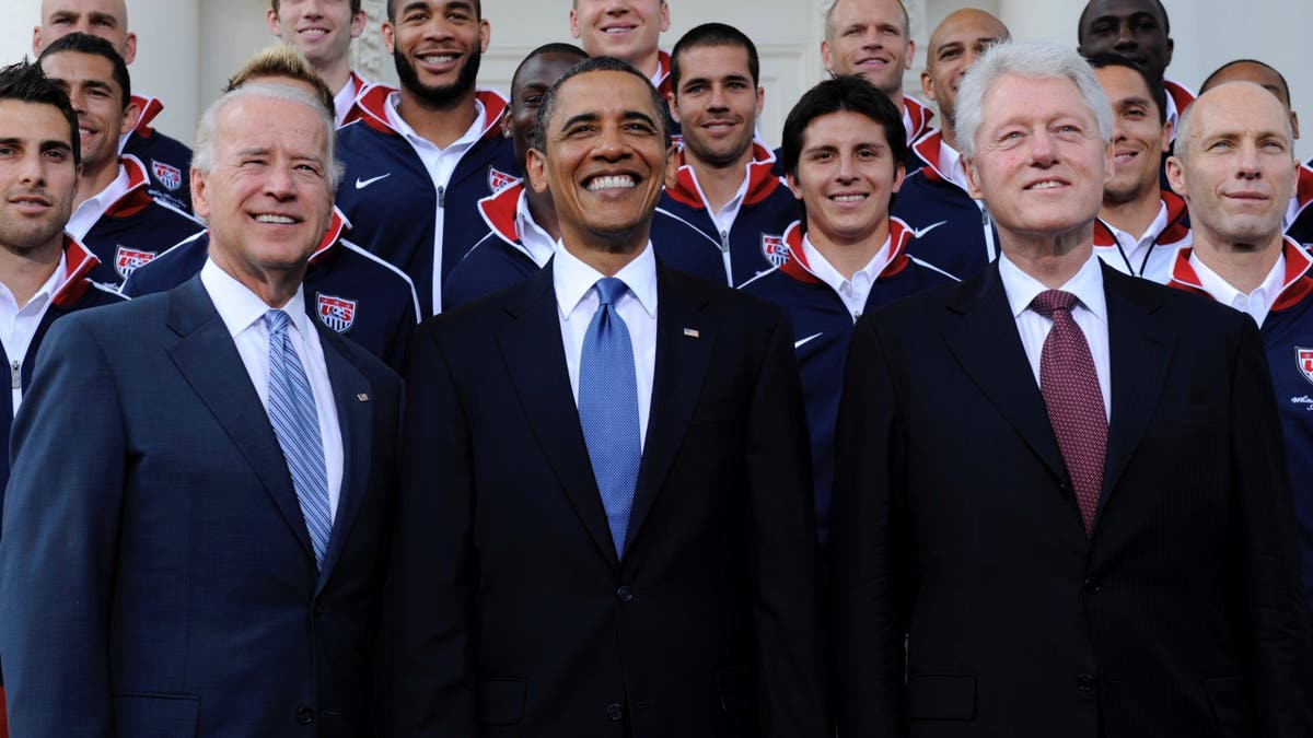 Biden, Obama, and Clinton
