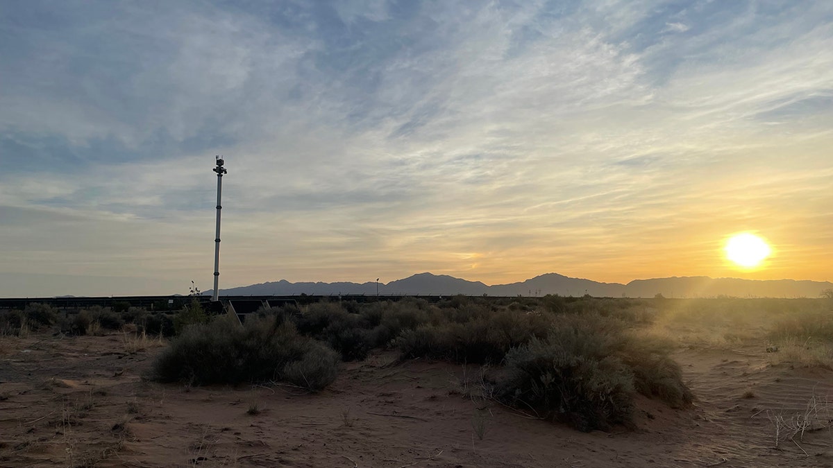 Surveillance towers at the border