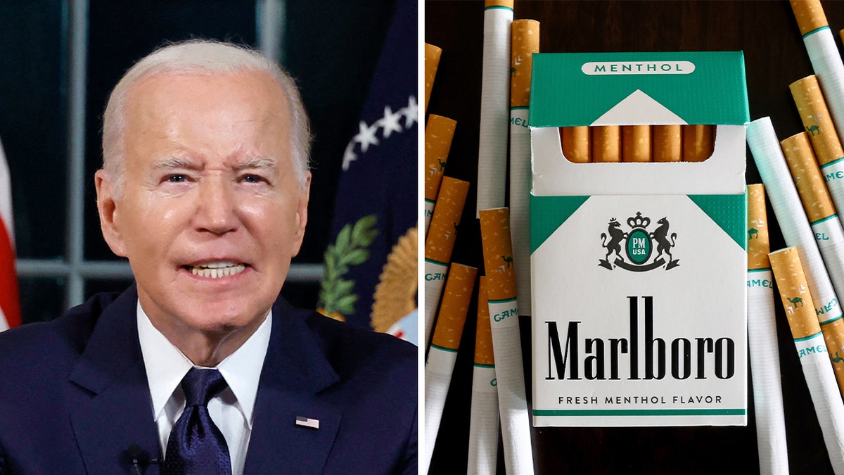 Biden and menthol cigarettes