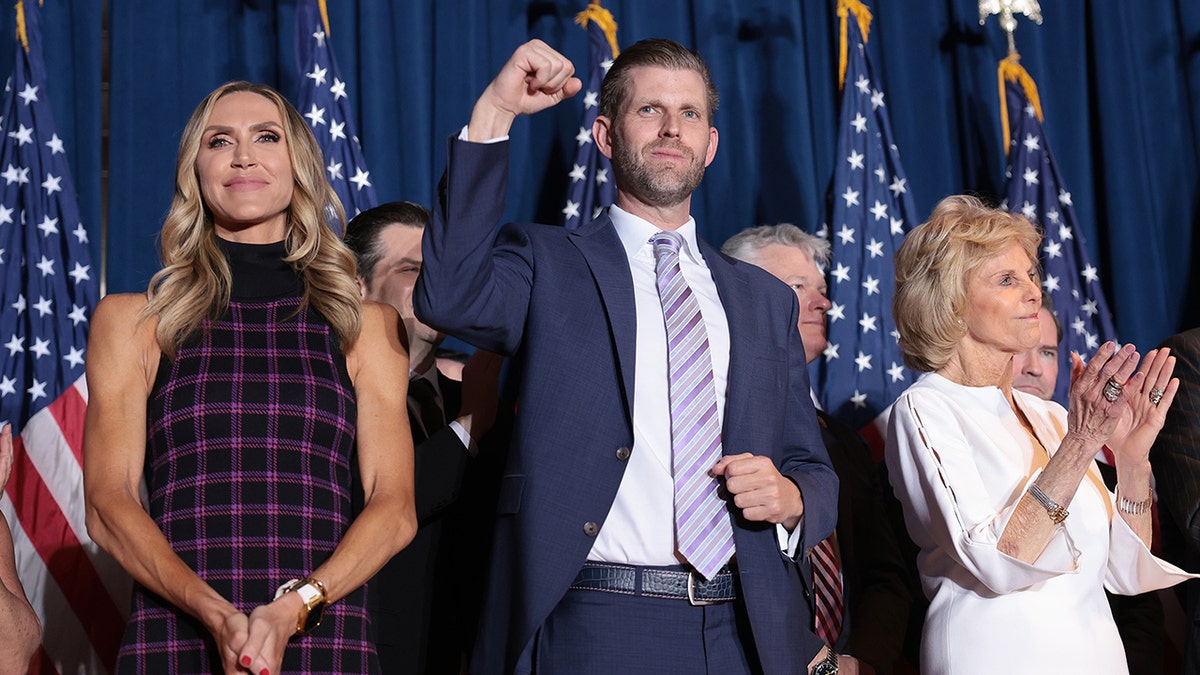Members of the Trump family, including Lara and Eric