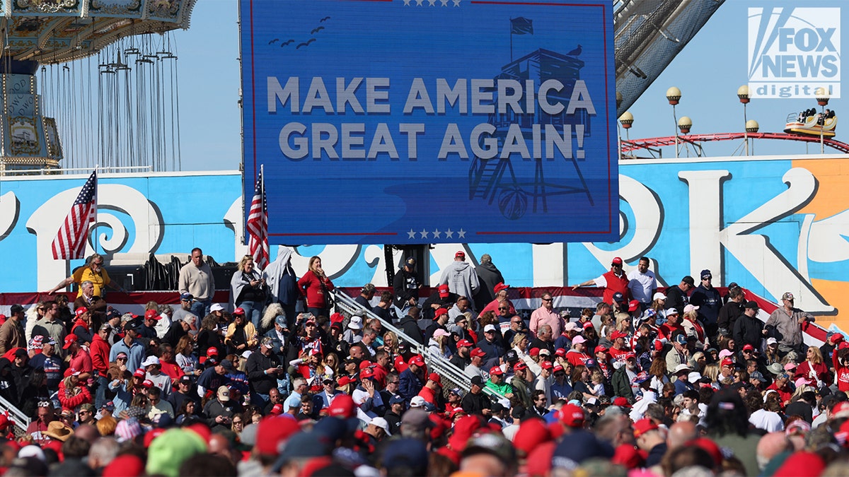 MAGA sign Wildwood