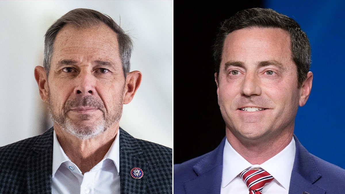 split profile image of Rep. John Curtis, U.S Senate Candidate Trent Staggs