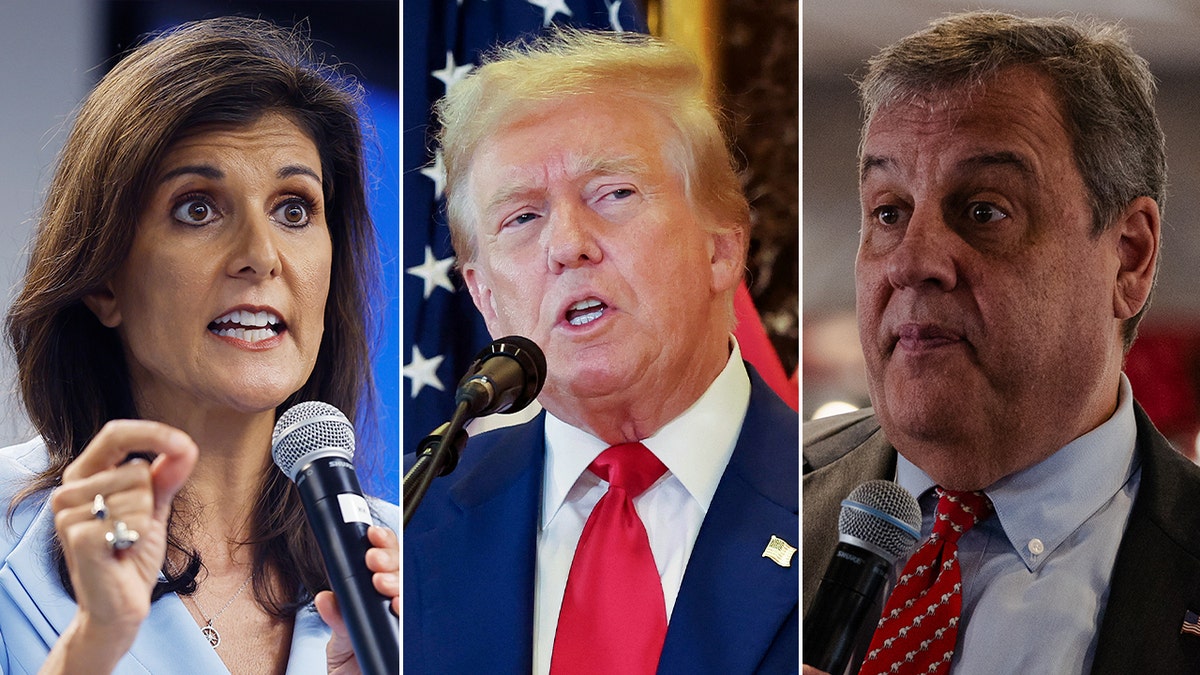 Nikki Haley, Donald Trump, Chris Christie