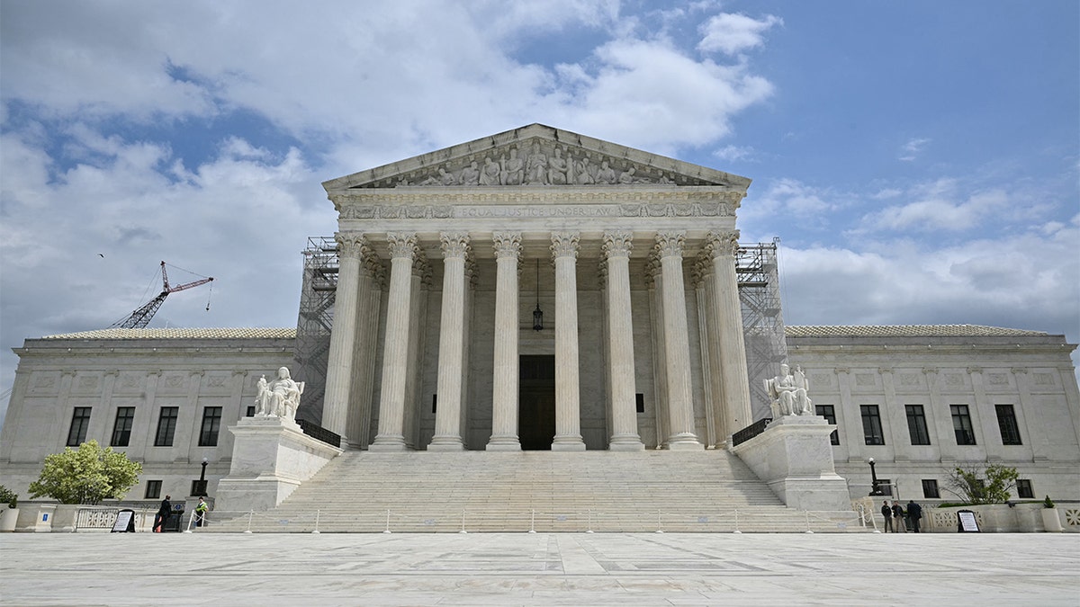 The Supreme Court building.