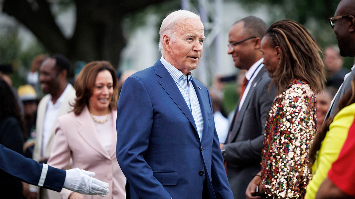 President Biden attends White House Juneteenth celebration
