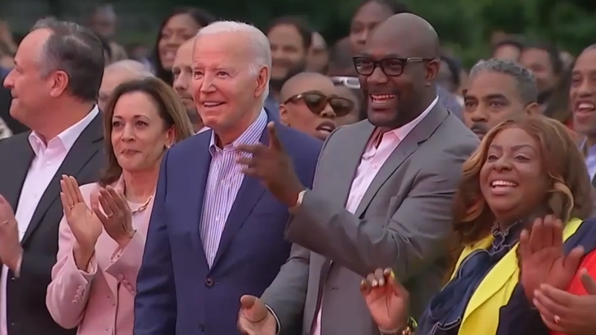 Joe Biden at Juneteenth concert