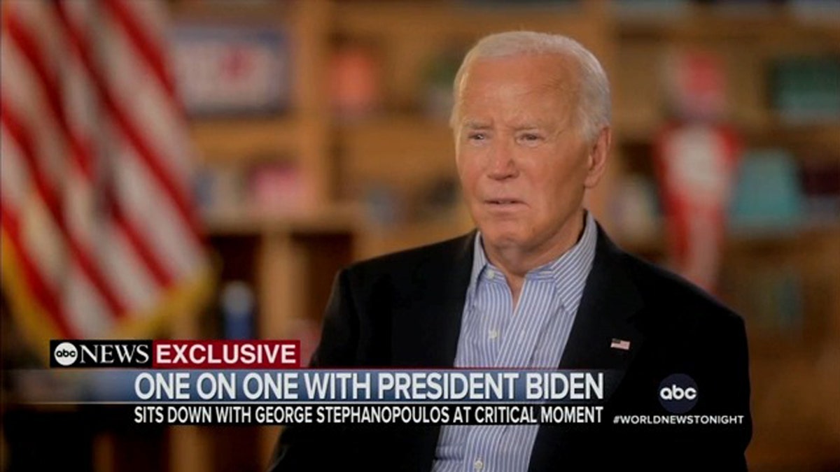 President Biden in still from ABC News