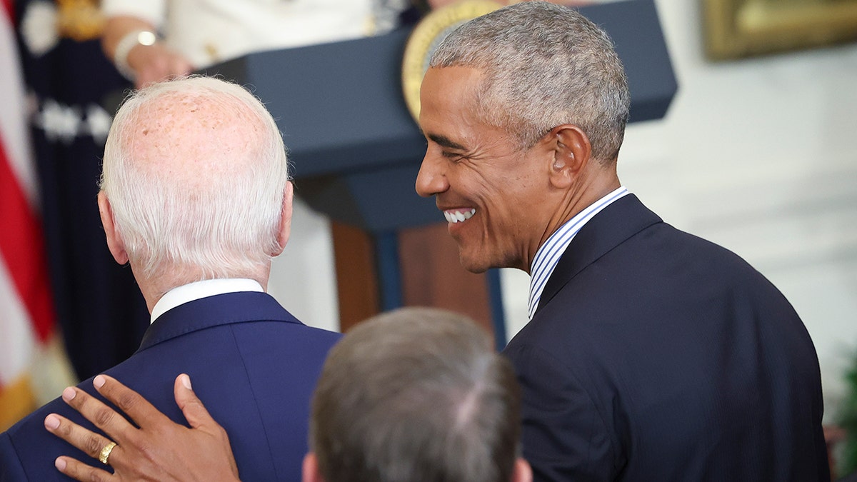 Obama and Biden at the White House