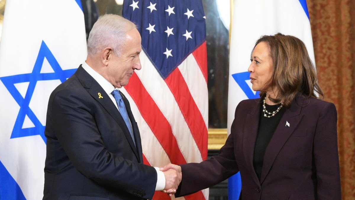 Kamala Harris Benjamin Netanyahu