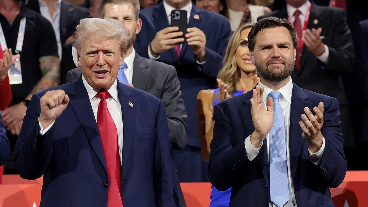 Trump and Vance at the RNC