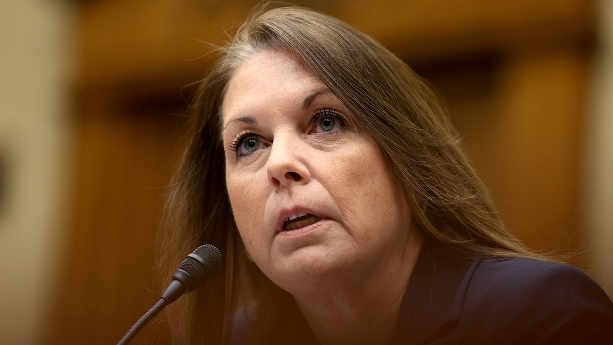 Kimberly Cheatle during a House Oversight and Accountability Committee hearing