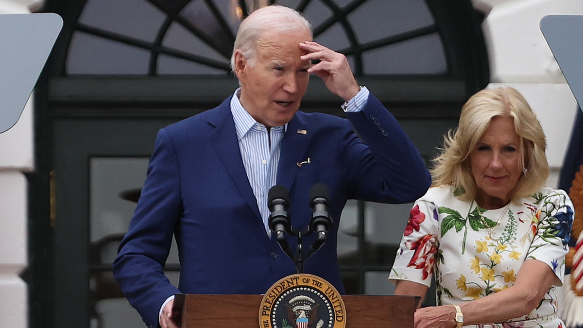 Biden and the first lady