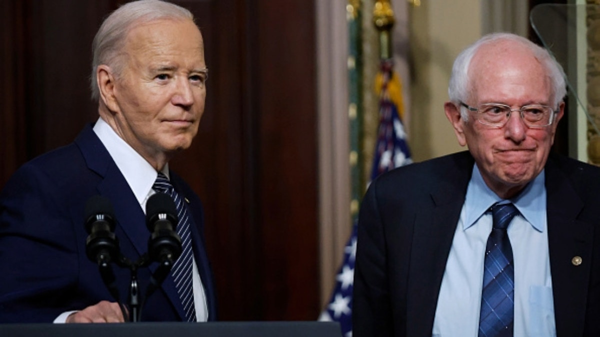 Joe Biden and Bernie Sanders