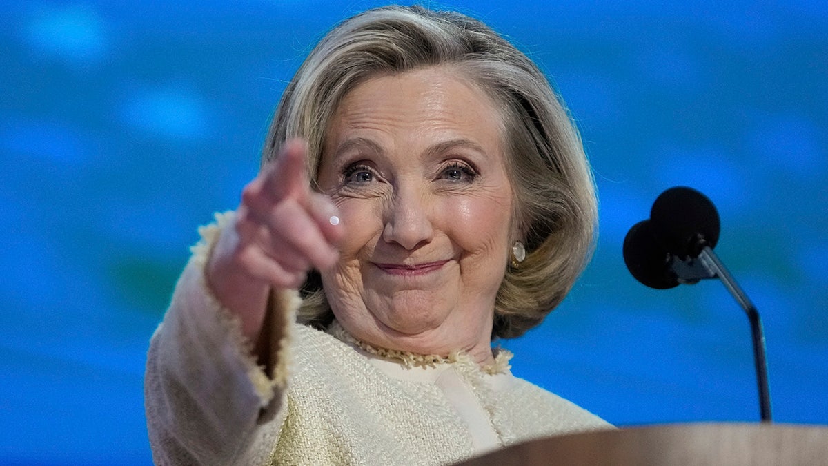 closeup shot of Hillary Clinton