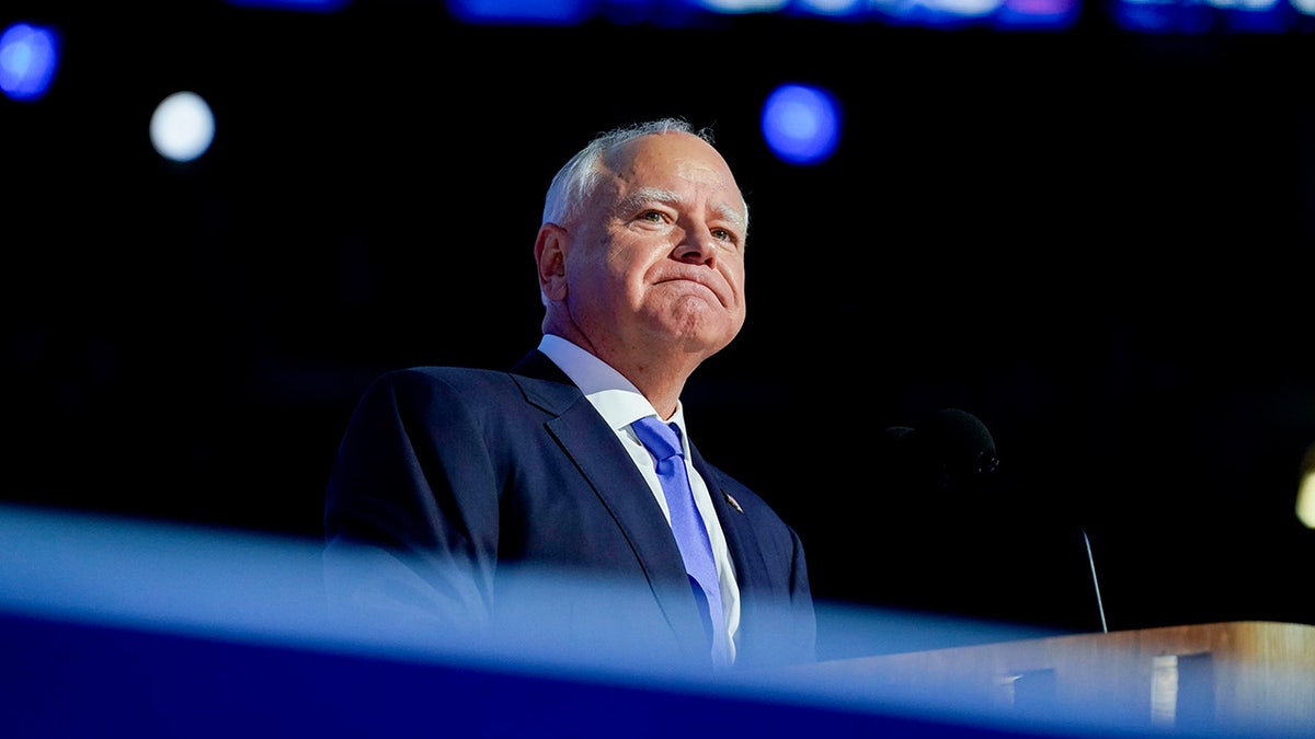 Tim Walz takes the stage on Day 3 of the Democratic National Convention