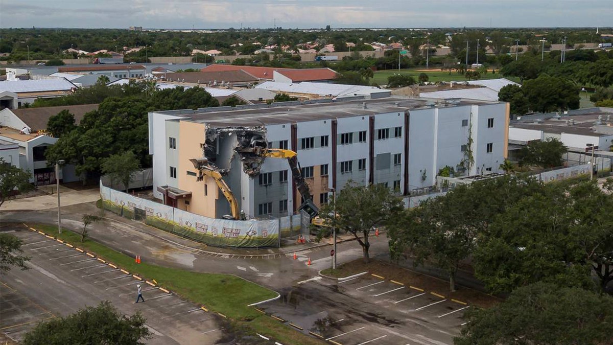 Marjory Stoneman Douglas high school being torn down