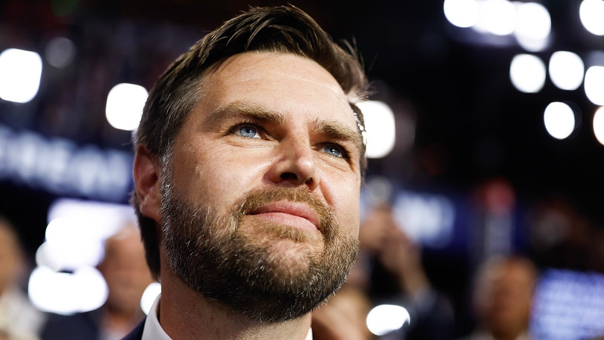 JD Vance is introduced during the Republican National Convention