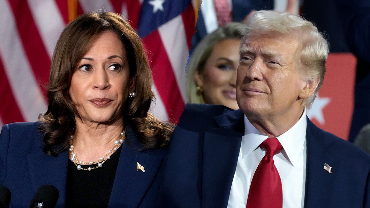 Vice President Kamala Harris and former President Trump