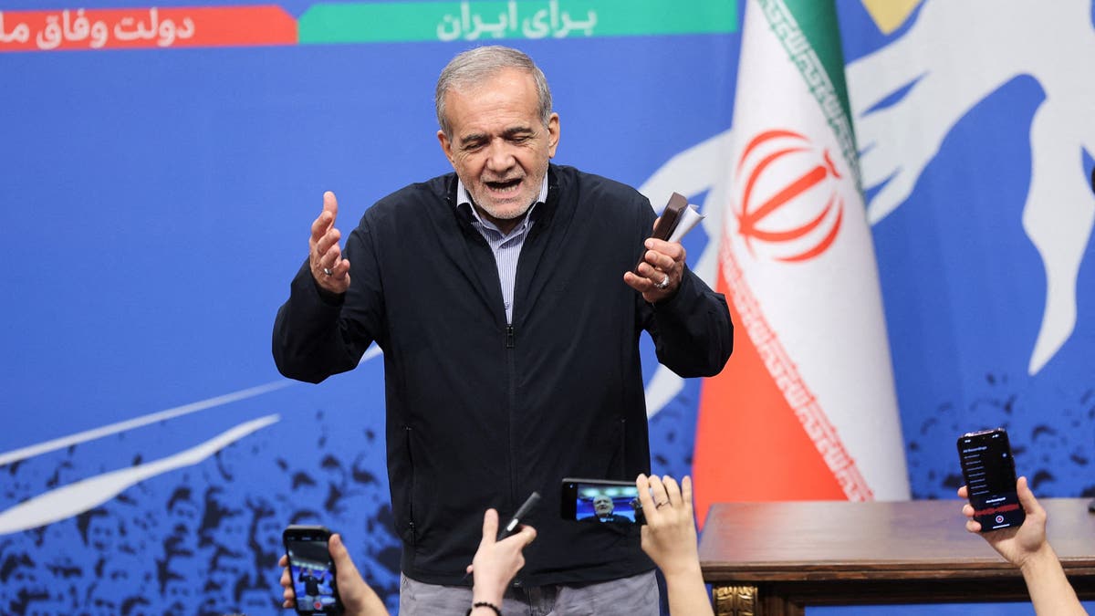 Iran's President Masoud Pezeshkian