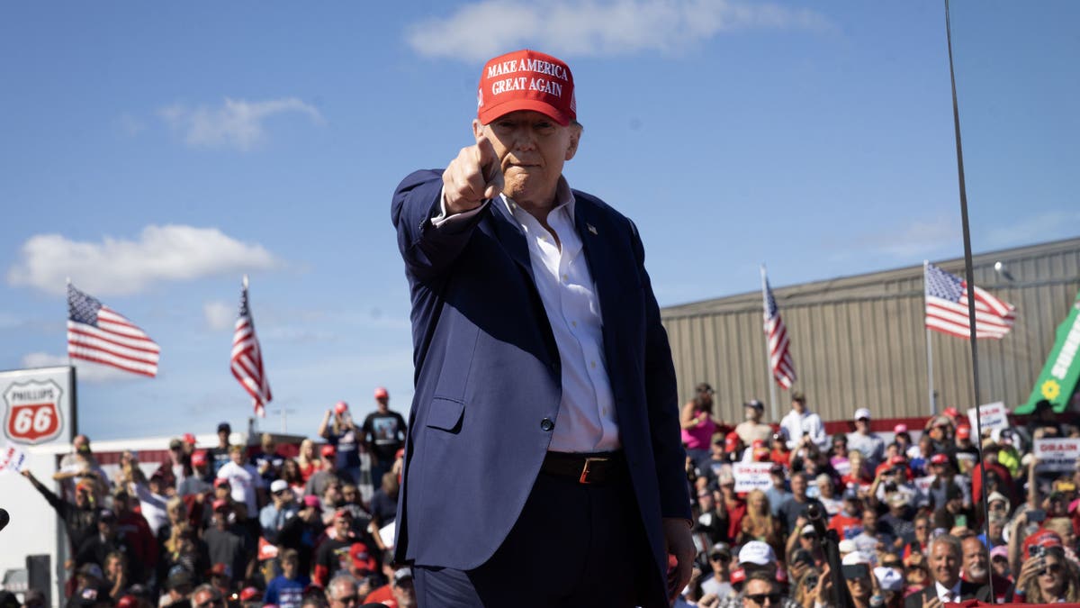 Trump campaigning in Wisconsin