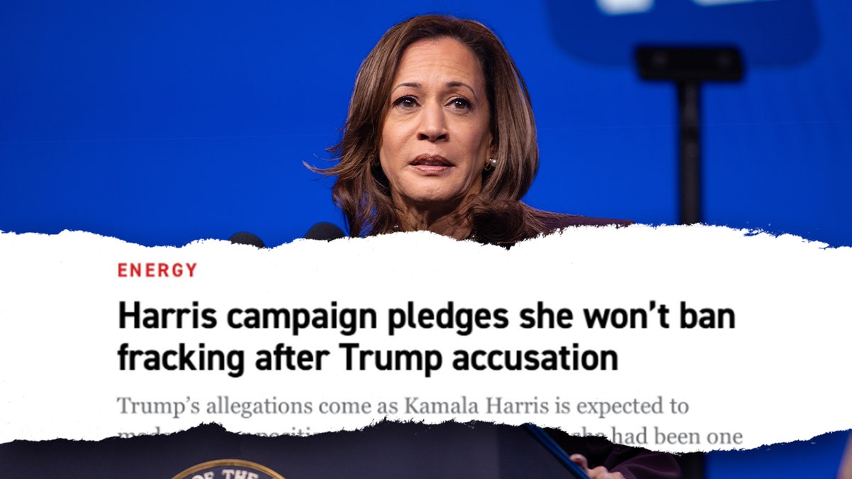 Kamala Harris and a headline about her fracking stance