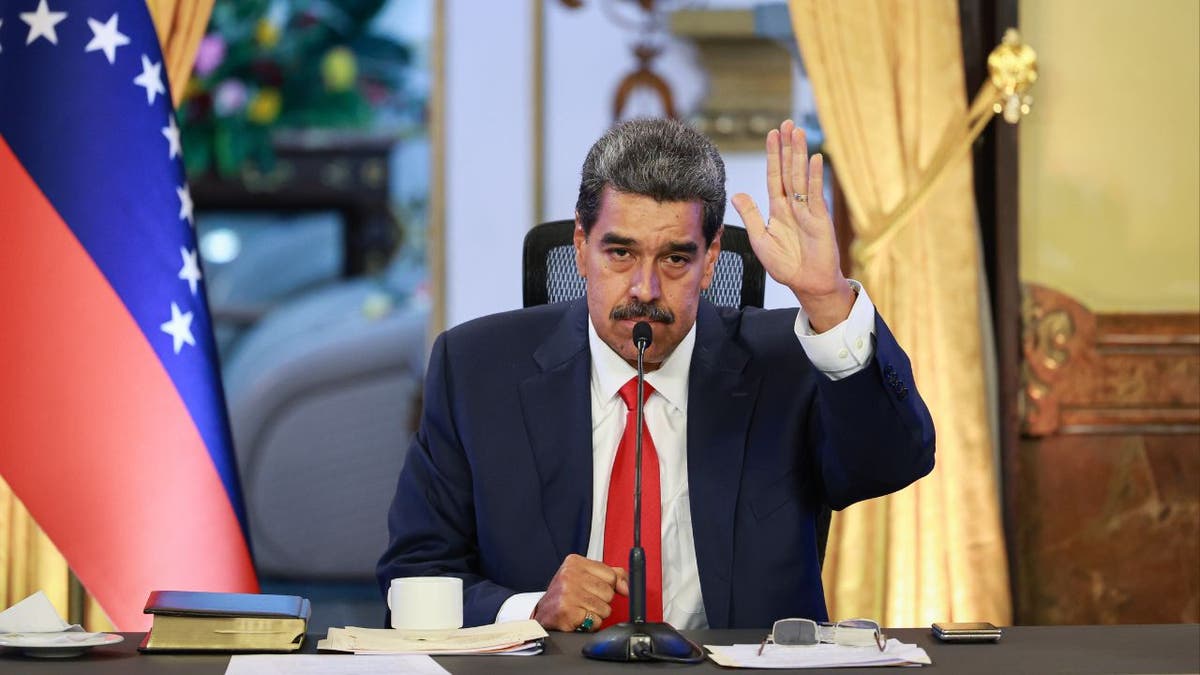 President Nicolas Maduro speaks