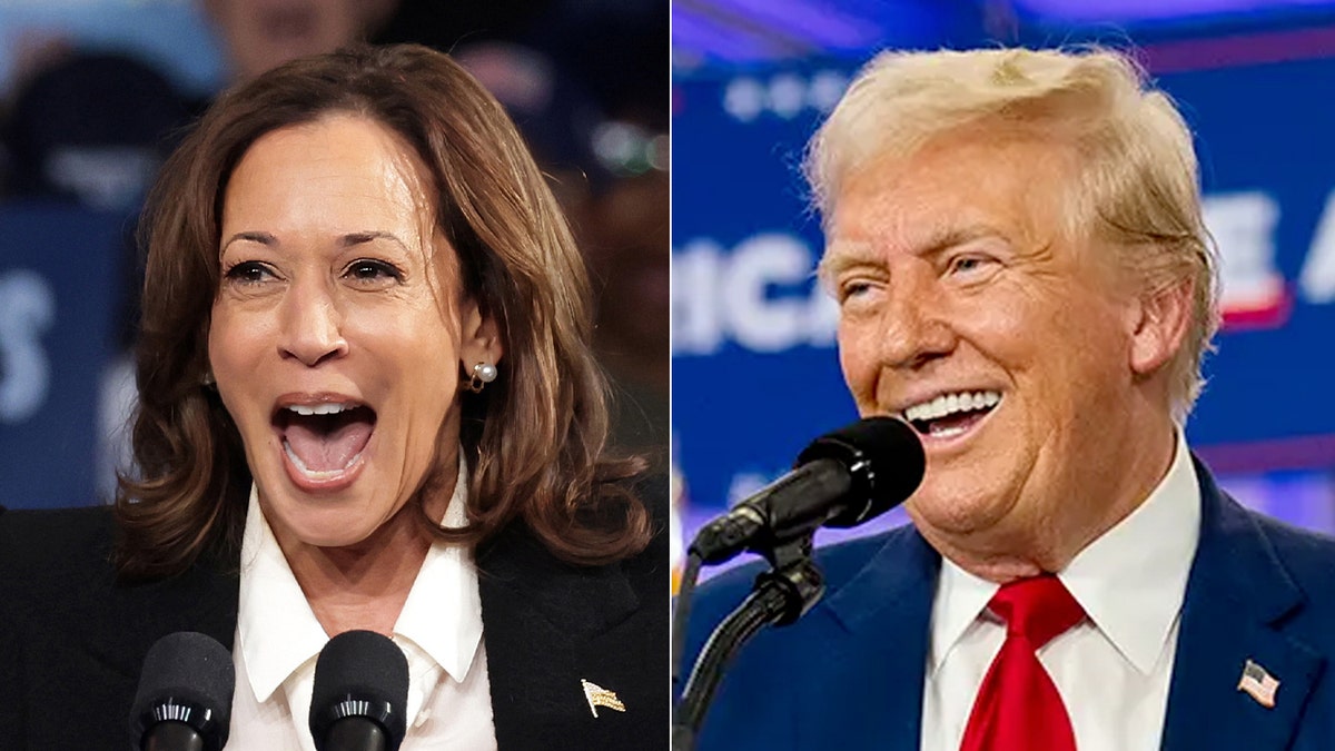 Kamala Harris and Donald Trump